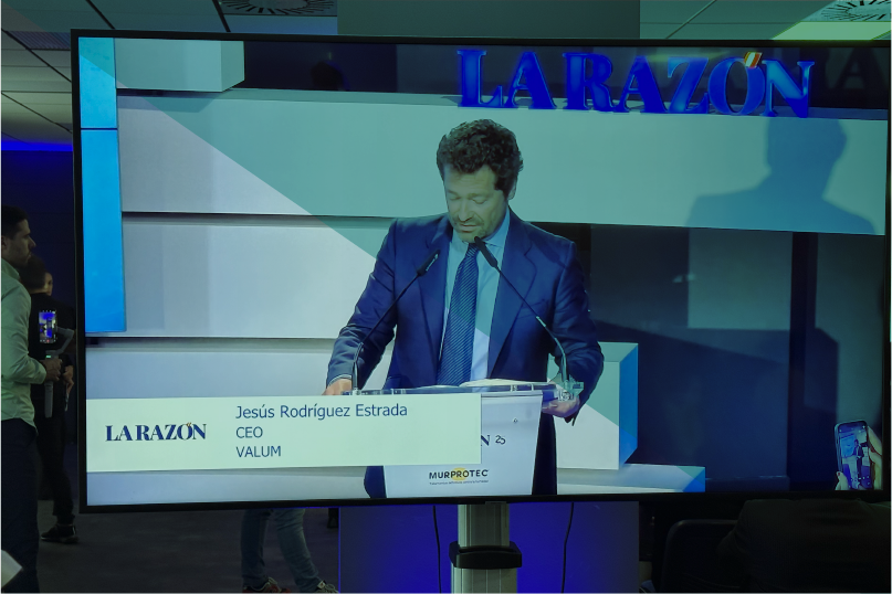 Valum, sociedad de tasación homologada por el Banco de España, ha sido galardonada con el prestigioso Premio a la Digitalización en el sector Real Estate en la VII edición de los Premios Tecnología e Innovación 2023, otorgado por el diario La Razón.